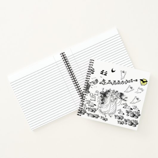 Die Spuk Zeremonie Notizblock (Innenseite)