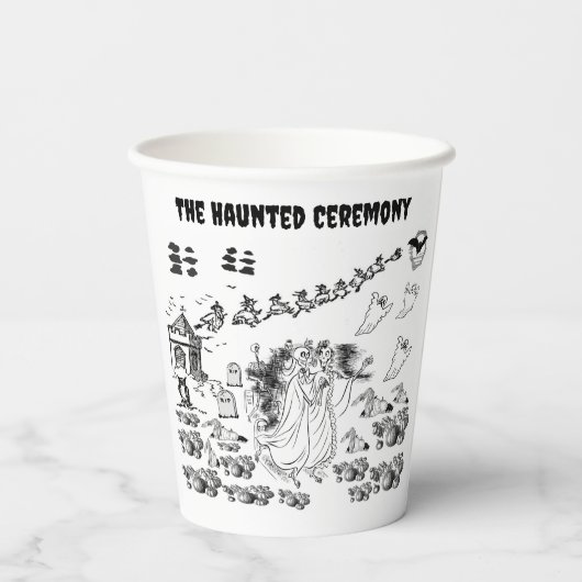 Die Spuk Zeremonie - Pappbecher (Rückseite)