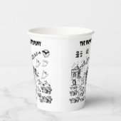 Die Spuk Zeremonie - Pappbecher (Rechts)