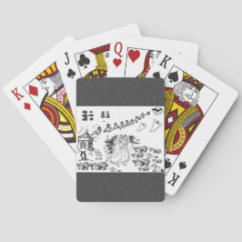 Die Spuk Zeremonie Spielkarten