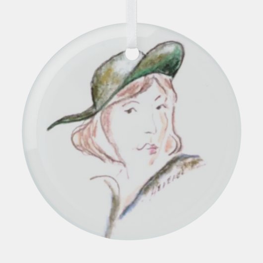 Die Spy .... Ornament Aus Glas (Vorderseite)