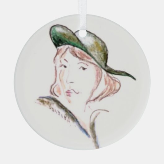 Die Spy .... Ornament Aus Glas (Rückseite)