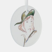 Die Spy .... Ornament Aus Glas (Vorderseite Rechts)