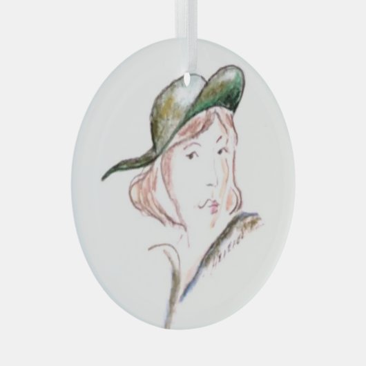 Die Spy .... Ornament Aus Glas (Vorderseite Rechts)