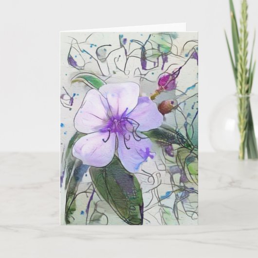 Die Squiggly-Serie - Lila Karte (Vorderseite)