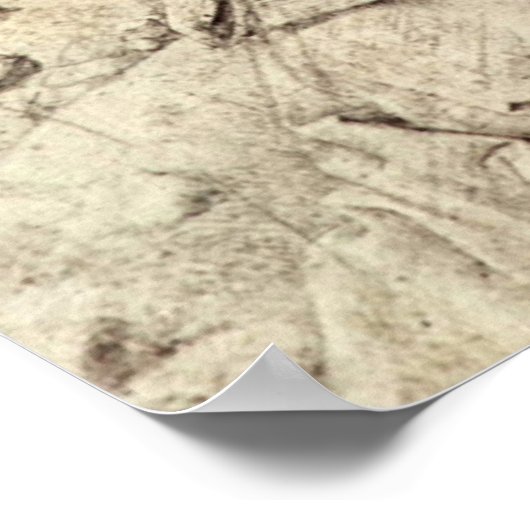 Die St. Barbara von Jan van Eyck Poster (Ecke)