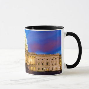 Die Staat-Hauptstadt an der blauen Stunde Tasse