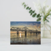 Die Staat-Linie Postkarte (Stehend Vorderseite)