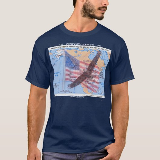 DIE STAAT-T - SHIRT DER MÄNNER (Vorderseite)