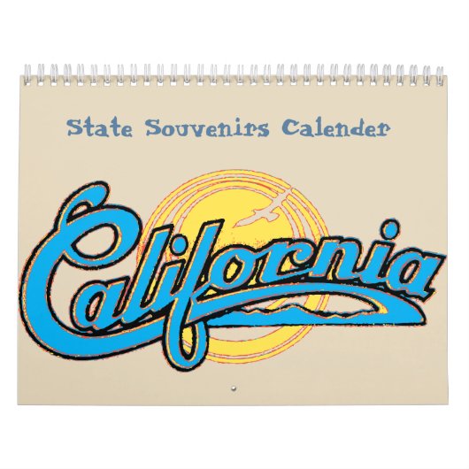 Die Staaten Souvenir Calender Kalender (Titelbild)