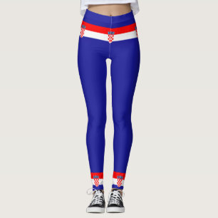 Die Staatsflagge von Kroatien Zastava Hrvatske Leggings