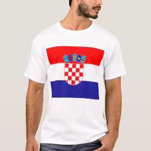 Die Staatsflagge von Kroatien Zastava Hrvatske T-Shirt