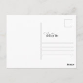 Die Staatsflagge von Texas - der Staat der einsame Postkarte (Rückseite)