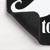 Die Stache will es sich leisten Mousepad (Ecke)