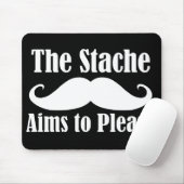 Die Stache will es sich leisten Mousepad (Mit Mouse)
