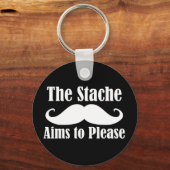Die Stache will es sich leisten Schlüsselanhänger (Vorderseite)