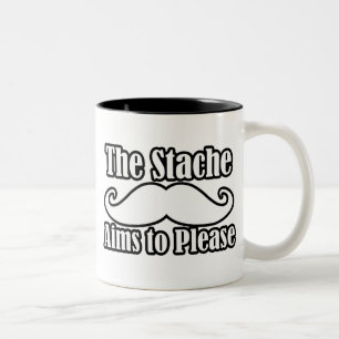 Die Stache will es sich leisten Zweifarbige Tasse