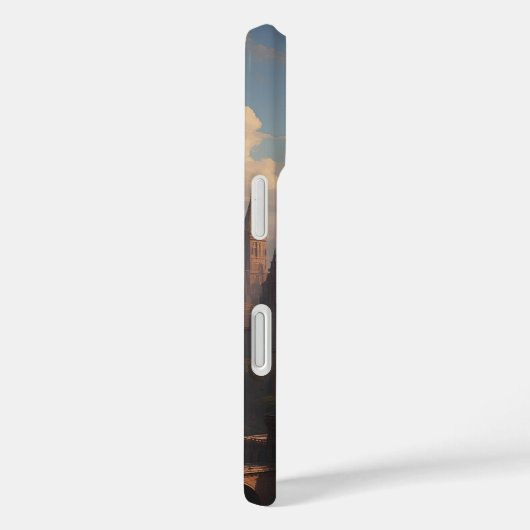 Die Stadt Aethel Case-Mate iPhone Hülle (Rückseite / Rechts)