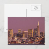 Die Stadt am Meer Postkarte (Vorne/Hinten)