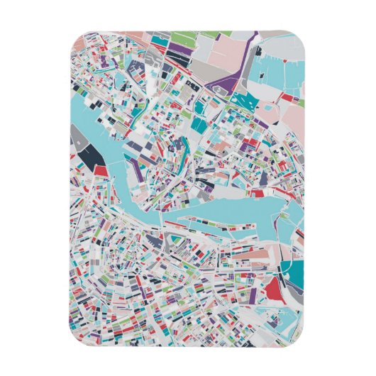 Die Stadt Amsterdam Magnet (Vertikal)