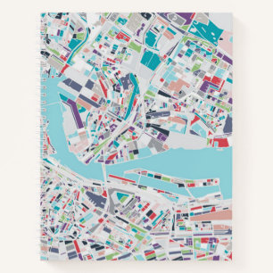 Die Stadt Amsterdam Notizblock