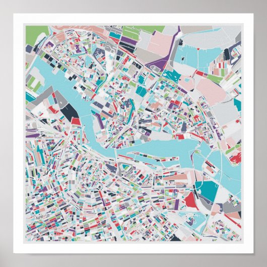 Die Stadt Amsterdam Poster (Vorne)