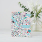 Die Stadt Amsterdam Postkarte (Stehend Vorderseite)