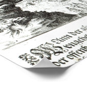 Die Stadt Augsburg gezwungen, katholische Poster (Ecke)