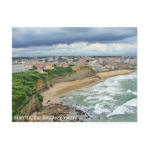 Die Stadt Biarritz - Panoramablick