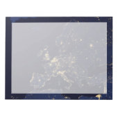 Die Stadt blickt in mehreren europäischen und nord Notizblock (Vorderseite)