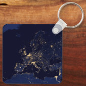 Die Stadt blickt in mehreren europäischen und nord Schlüsselanhänger (Rückseite)