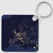 Die Stadt blickt in mehreren europäischen und nord Schlüsselanhänger (Rückseite)