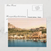 Die Stadt Capri, Insel, Italien Klassiker Fotograf Postkarte (Vorne/Hinten)
