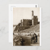 Die Stadt David in Jerusalem Postkarte (Vorne/Hinten)