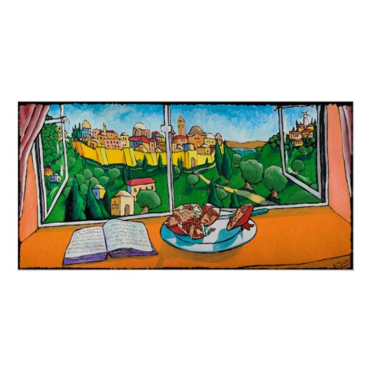 Die Stadt der Lieder, Jonathan Kis-Lev Poster (Vorderseite)