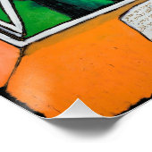 Die Stadt der Lieder, Jonathan Kis-Lev Poster (Ecke)