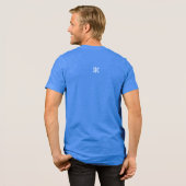 "Die Stadt der Träume" (invertiert) Tri-Blend Shirt (Rückseite voll)