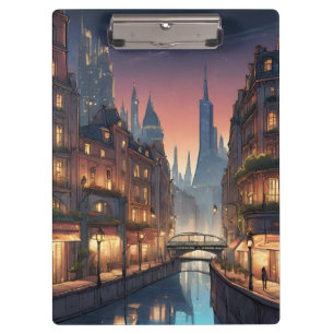 die Stadt der Träume Klemmbrett