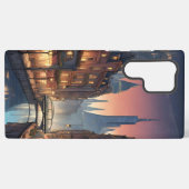 die Stadt der Träume Samsung Galaxy Hülle (Rückseite (Horizontal))