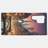 die Stadt der Träume Samsung Galaxy Hülle (Rückseite (Horizontal))