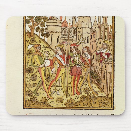 Die Stadt des Gottes und die Stadt dieses Mousepad (Vorne)