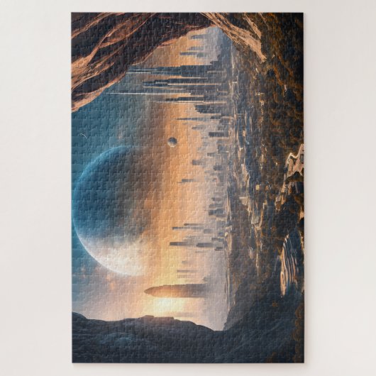 Die Stadt des Himmels Puzzle (Vertikal)