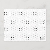Die Stadt des Weins, Weiß Postkarte (Rückseite)