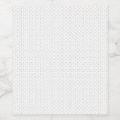 Die Stadt des Weins, Weiß Weinetikett (Einzelnes Label)