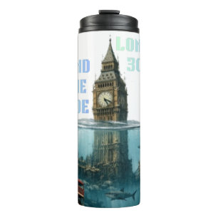 Die Stadt, die die Zeit vergessen hat Thermosbecher