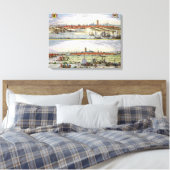 Die Stadt Dünkirchen während des spanischen Beruf, Leinwanddruck (Insitu (Schlafzimmer))