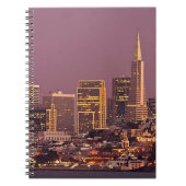 Die Stadt durch die Bucht Notizblock (Vorderseite)