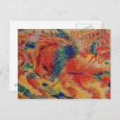 Die Stadt erhebt sich 1911 (Tempel auf Karte) Postkarte (Vorne/Hinten)