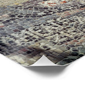 Die Stadt Jerusalem und die Umgebung Poster (Ecke)