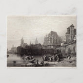 Die Stadt Köln, mit Gravur von M.J. Sterling Postkarte (Vorderseite)